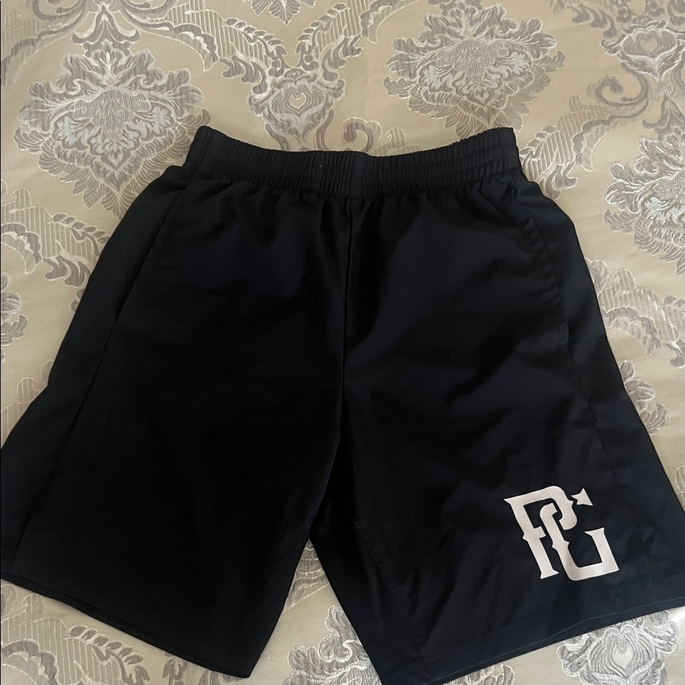 Black Athletic Men's Shorts